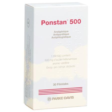 Ponstan Filmtabs 500 mg 30 pcs - PrimeCare Global