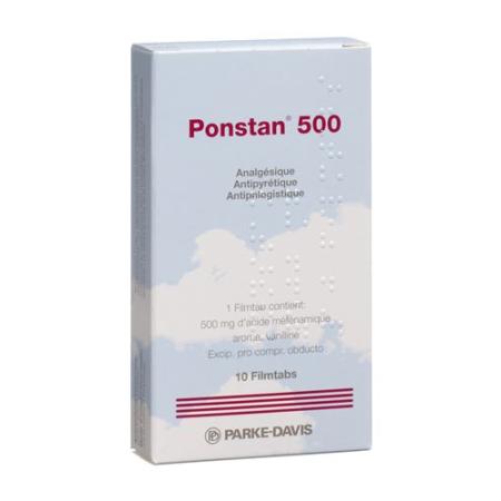Ponstan Filmtabs 500 mg 10 pcs - PrimeCare Global
