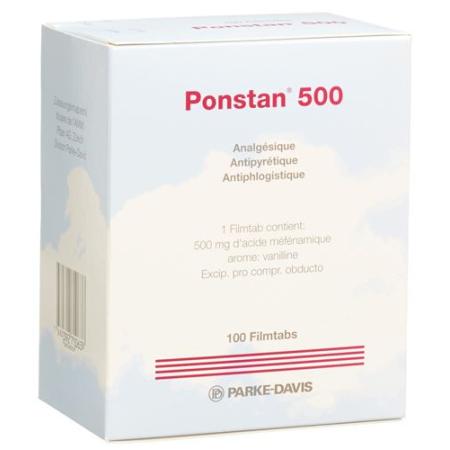 Ponstan film tabs 500 mg 100 pcs - PrimeCare Global