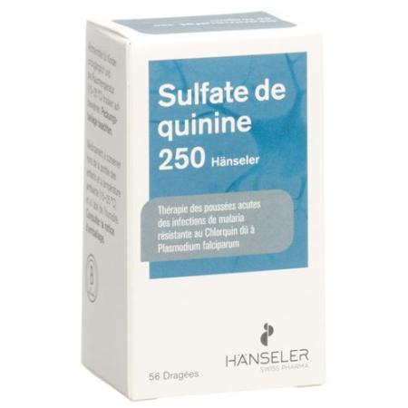 Quinine sulfate H&auml;nseler Drag 250 mg 56 pcs - PrimeCare Global