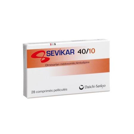 Sevikar Filmtablet 40/10mg 28 pcs - PrimeCare Global