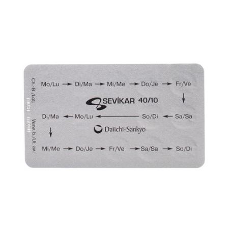 Sevikar Filmtablet 40/10mg 98 pcs - PrimeCare Global