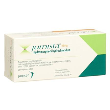 Jurnista Retard 16 mg 28 tablets  - PrimeCare Global