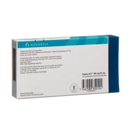 Rasilez HCT film tablets 300/25 mg 98 pcs - PrimeCare Global