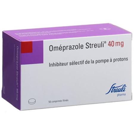 Omeprazol Streuli film tablets 40 mg 56 pcs - PrimeCare Global