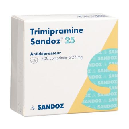 Trimipramine Sandoz Tabl 25 mg 200 pcs - PrimeCare Global