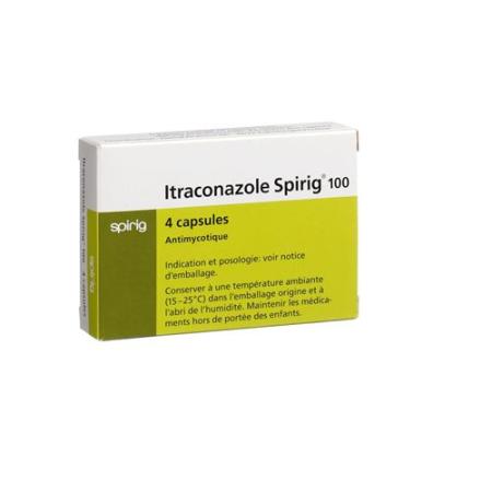 Itraconazole Spirig 4 capsules 100 mg 4 pcs - PrimeCare Global