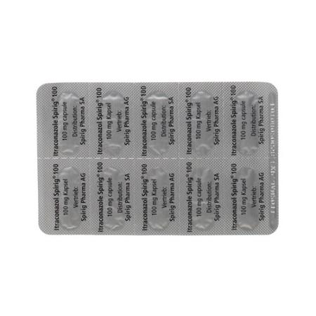 Itraconazole Spirig Kaps 100 mg 15 pcs - PrimeCare Global