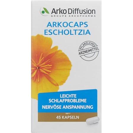 Arkocaps Escholtzia Kaps vegetable Ds 45 pcs - PrimeCare Global