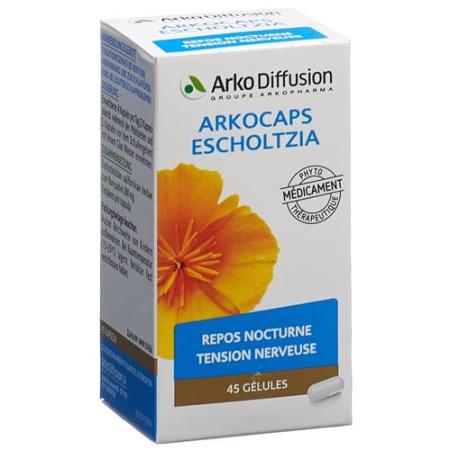 Arkocaps Escholtzia Kaps vegetable Ds 45 pcs - PrimeCare Global