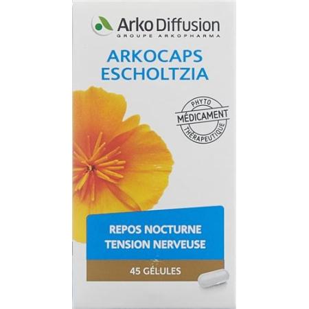 Arkocaps Escholtzia Kaps vegetable Ds 45 pcs - PrimeCare Global