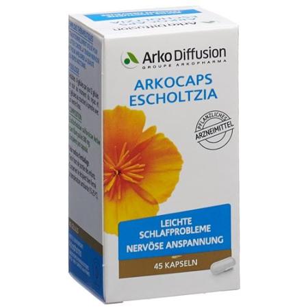 Arkocaps Escholtzia Kaps vegetable Ds 45 pcs - PrimeCare Global