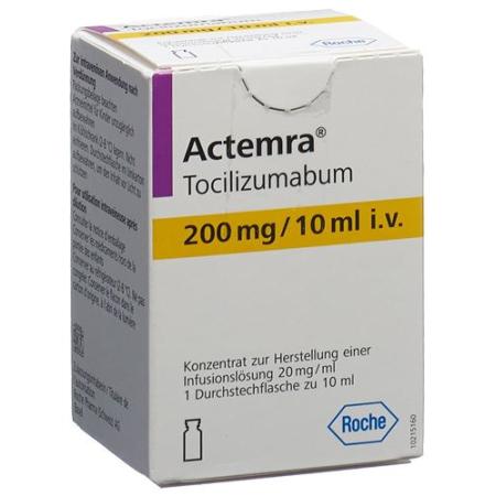 Actemra Inf Conc 200mg/10ml pph 10ml - PrimeCare Global
