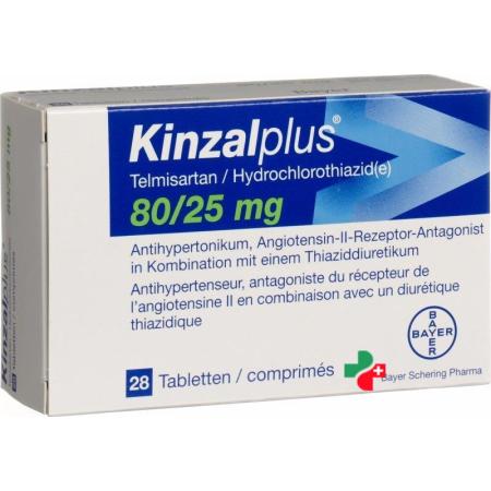 Kinzalplus 80/25 mg 28 tablets - PrimeCare Global