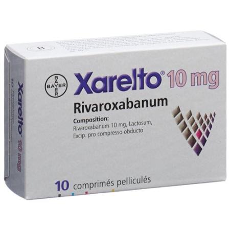 Xarelto Filmtablet 10 mg 10 pcs - PrimeCare Global