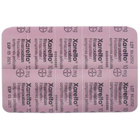 Xarelto Filmtablet 10 mg 30 pcs - PrimeCare Global