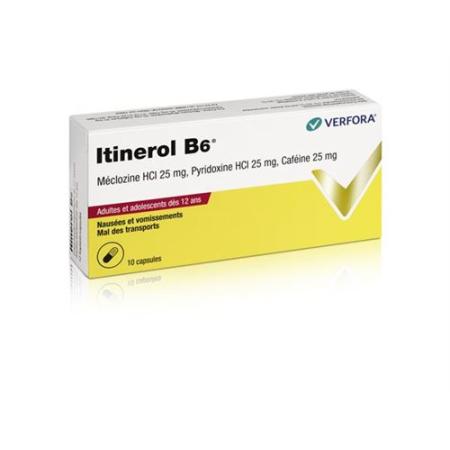 Itinerol B6 10 capsules - PrimeCare Global