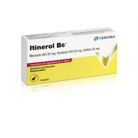 Itinerol B6 10 capsules - PrimeCare Global
