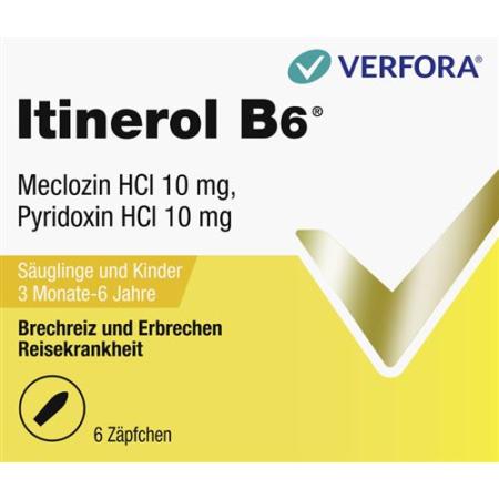 Itinerol B6 Supp B&eacute;b&eacute; 6 pcs - PrimeCare Global