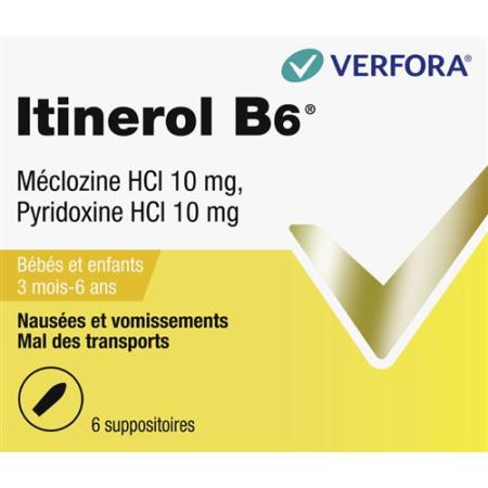 Itinerol B6 Supp B&eacute;b&eacute; 6 pcs - PrimeCare Global