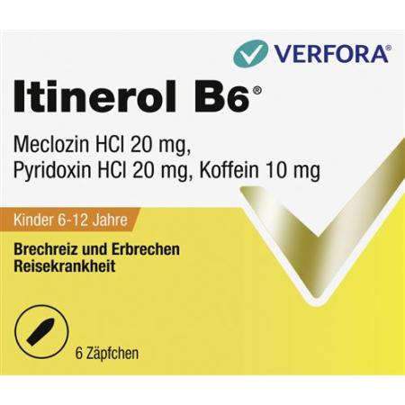 Itinerol B6 Supp Child 6 pcs - PrimeCare Global
