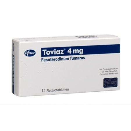 Toviaz Ret Tabl 4 mg 14 pcs - PrimeCare Global