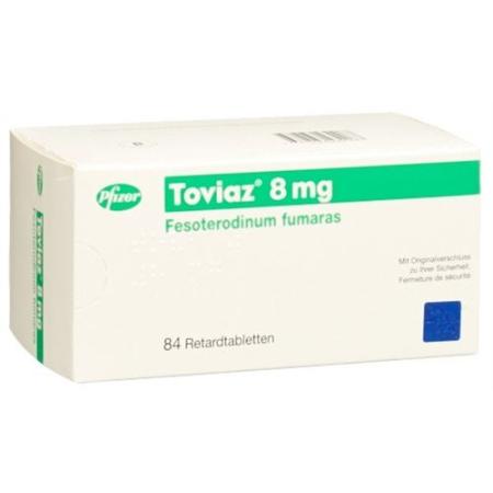 Toviaz Ret Tabl 8 mg 84 pcs - PrimeCare Global