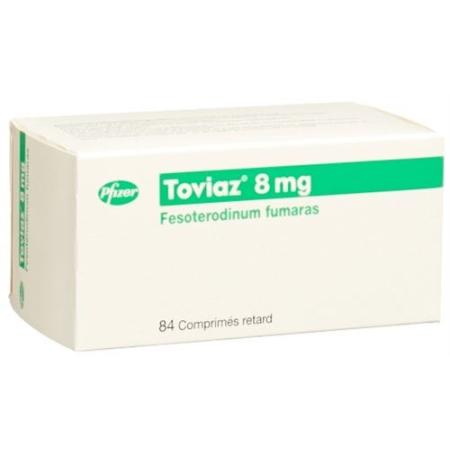 Toviaz Ret Tabl 8 mg 84 pcs - PrimeCare Global