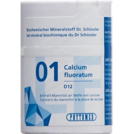 PHYTOMED SCH&Uuml;SSLER Nr1 Tabl D 12 lactose-free 200 pcs - PrimeCare Global