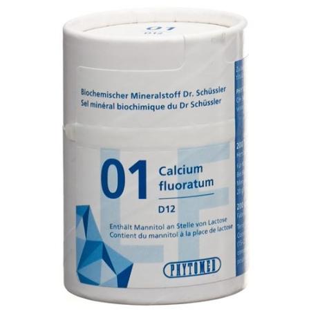 PHYTOMED SCH&Uuml;SSLER Nr1 Tabl D 12 lactose-free 200 pcs - PrimeCare Global