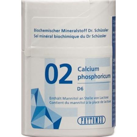 PHYTOMED SCH&Uuml;SSLER Nr2 Tabl D 6 lactose-free 200 pcs - PrimeCare Global