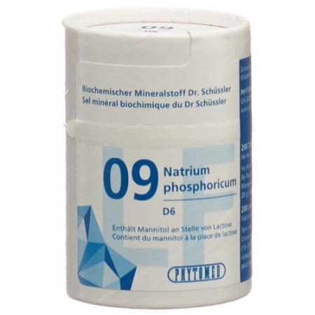 PHYTOMED SCH&Uuml;SSLER Nr9 Tabl D 6 lactose-free 200 pcs - PrimeCare Global