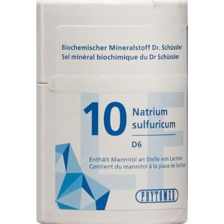 PHYTOMED SCH&Uuml;SSLER Nr10 Tabl D 6 lactose-free 200 pcs - PrimeCare Global