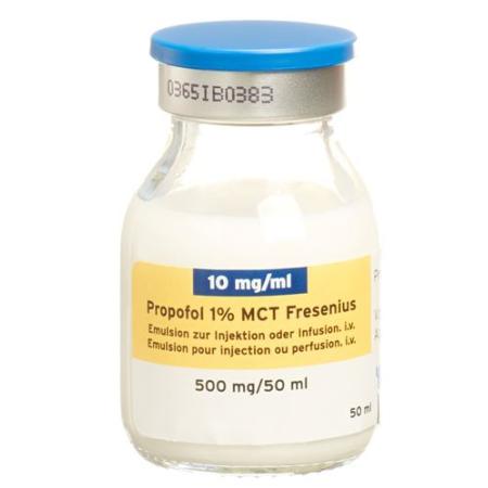 Propofol 1% MCT Fresenius Inj Emuls 500 mg/50ml bottle 10 pcs - PrimeCare Global