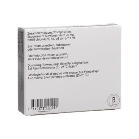 Buscopan Inject Inj Loes 20mg/ml 5amp 1ml - PrimeCare Global