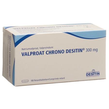 Valproate Chrono Desitin Ret Tabl 300 mg 100 pcs - PrimeCare Global