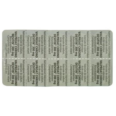 Valproate Chrono Desitin Ret Tabl 300 mg 100 pcs - PrimeCare Global