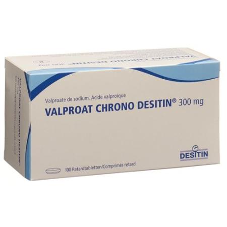 Valproate Chrono Desitin Ret Tabl 300 mg 100 pcs - PrimeCare Global