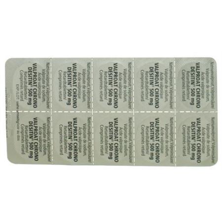 Valproate Chrono Desitin Ret Tabl 500 mg 60 pcs - PrimeCare Global