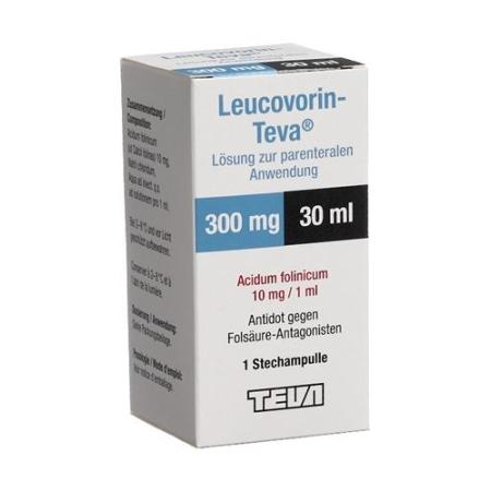 Leucovorin-Teva Inj L&ouml;s 300 mg/30ml 30 ml - PrimeCare Global
