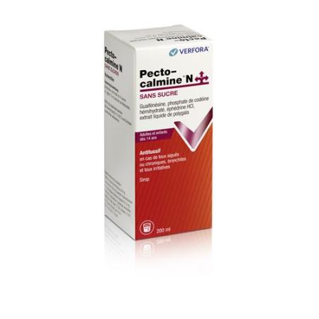 Pectocalmine N syrup without sugar Fl 200 ml - PrimeCare Global