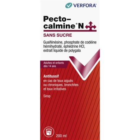 Pectocalmine N syrup without sugar Fl 200 ml - PrimeCare Global