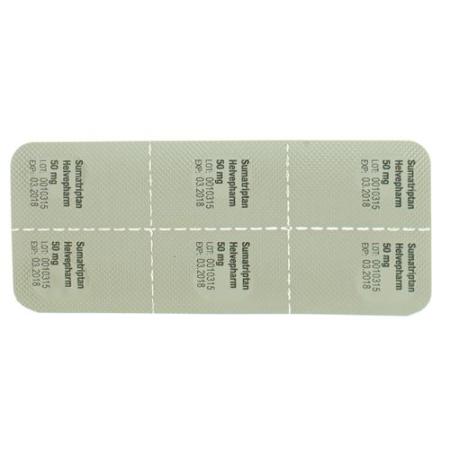 Sumatriptan Helvepharm Filmtabl 50 mg 12 pcs - PrimeCare Global