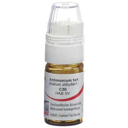 Omida Antimonium tartaricum Glob C 30 with dosing aid Fl 4 g - PrimeCare Global