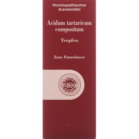 Sanum Acidum tartaricum compositum drops 100 ml - PrimeCare Global