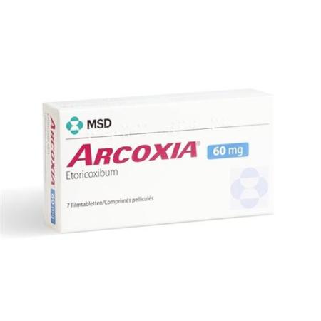 Arcoxia Filmtablet 60 mg 7 pcs - PrimeCare Global