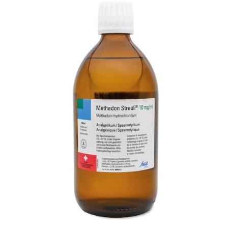 Methadone Streuli drops 10 mg/ml bottle 500 ml - PrimeCare Global