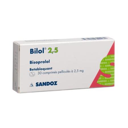Bilol Filmtablet 2.5 mg 30 pcs - PrimeCare Global
