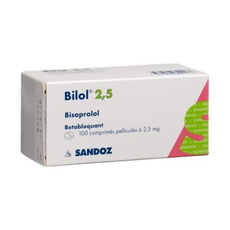Bilol Filmtablet 2.5 mg 100 pcs - PrimeCare Global