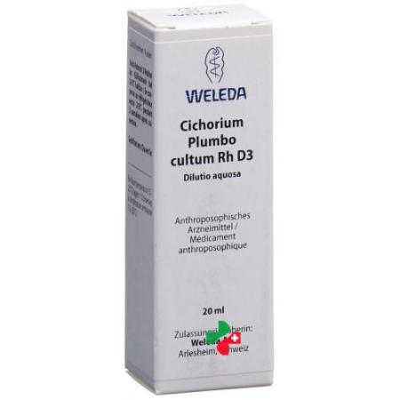 Weleda Cichorium Plumbo cultum Rh D 3 Dilaq 20 ml - PrimeCare Global